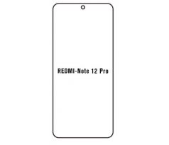Hydrogel - ochranná fólia - Xiaomi Redmi Note 12 Pro (case friendly) 