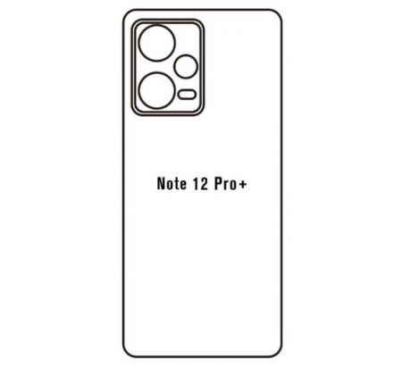 Hydrogel - zadná ochranná fólia - Xiaomi Redmi Note 12 Pro+