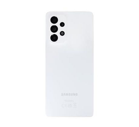 Samsung Galaxy A53 5G - Zadný kryt batérie so sklíčkom zadnej kamery - Awesome White (náhradný diel)