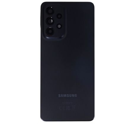 Samsung Galaxy A53 5G - Zadný kryt batérie so sklíčkom zadnej kamery - Awesome Black (náhradný diel)