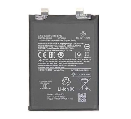 Batéria BP49 pre Xiaomi Poco F4 5G 4500mAh (Service Pack)