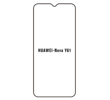 Hydrogel - Privacy Anti-Spy ochranná fólia - Huawei Nova Y61