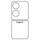 Hydrogel - matná zadná ochranná fólia - Huawei Pocket S