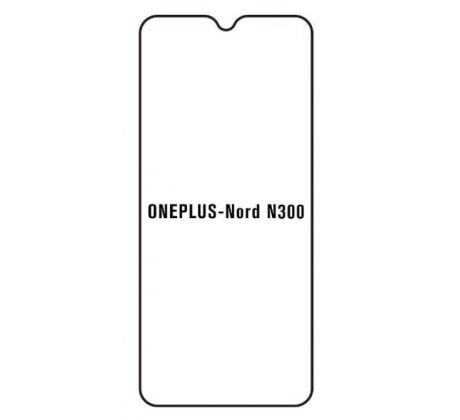 Hydrogel - ochranná fólia - OnePlus Nord N300 (case friendly)