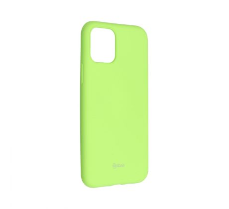 Roar Colorful Jelly Case -  iPhone 14 žltý limetkový