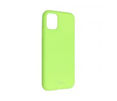 Roar Colorful Jelly Case -  iPhone 14 Pro žltý limetkový