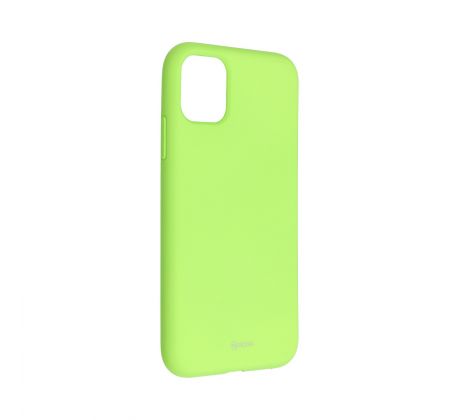 Roar Colorful Jelly Case -  iPhone 14 Pro žltý limetkový