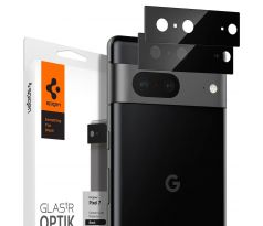 OCHRANNÉ SKLO ZADNEJ KAMERY  SPIGEN OPTIK.TR CAMERA PROTECTOR 2-PACK GOOGLE PIXEL 7 BLACK