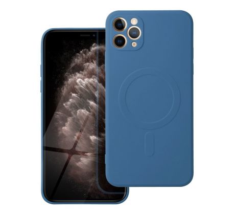 Silicone Mag Cover   iPhone 11 Pro Max modrý