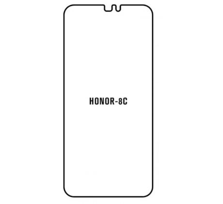 Hydrogel - matná ochranná fólia - Huawei Honor 8C