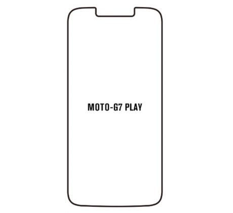 Hydrogel - ochranná fólia - Motorola Moto G7 Play