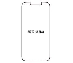 Hydrogel - ochranná fólia - Motorola Moto G7 Play (case friendly)  