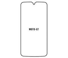 Hydrogel - ochranná fólia - Motorola Moto G7 (case friendly) 