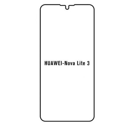 Hydrogel - matná ochranná fólia - Huawei Nova 3 lite