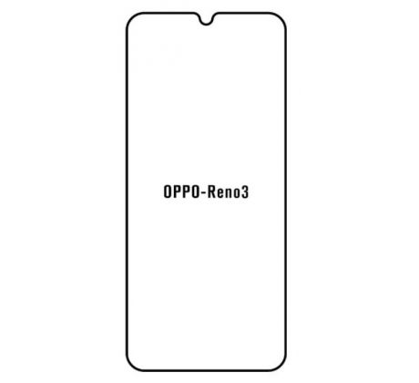 Hydrogel - ochranná fólia - OPPO Reno 3 (case friendly)  