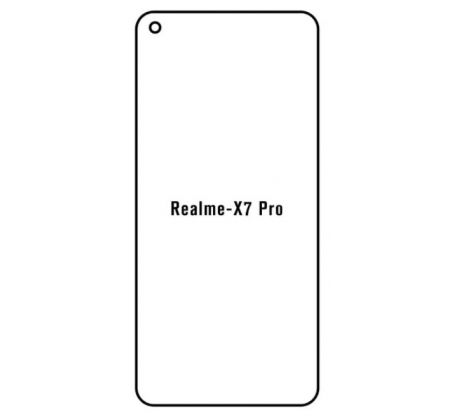 Hydrogel - matná ochranná fólia - Realme X7 Pro 