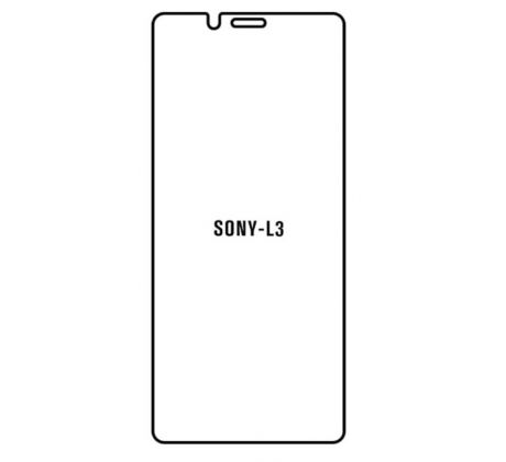 Hydrogel - ochranná fólia - Sony Xperia L3  (case friendly)  