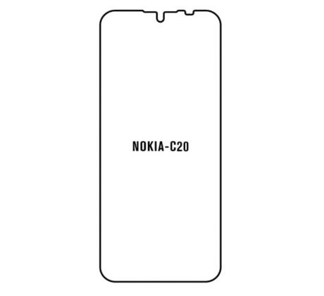 Hydrogel - ochranná fólia - Nokia C20 (case friendly)  