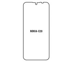 Hydrogel - matná ochranná fólia - Nokia C20 