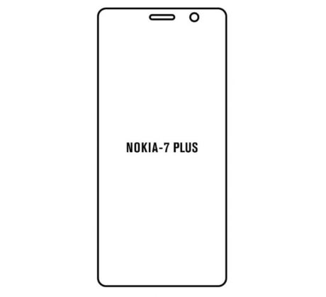 Hydrogel - matná ochranná fólia - Nokia 7 Plus
