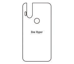 Hydrogel - matná zadná ochranná fólia - Motorola One Hyper 