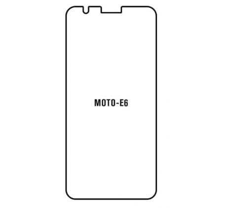 Hydrogel - matná ochranná fólia - Motorola Moto E6