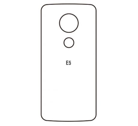 Hydrogel - zadná ochranná fólia - Motorola Moto E5