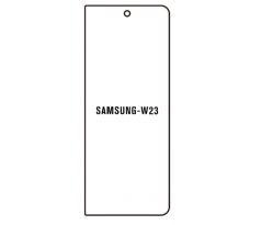 Hydrogel - ochranná fólia - Samsung Galaxy W23 (predná)