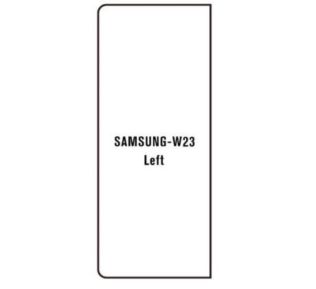 Hydrogel - ochranná fólia - Samsung Galaxy W23 (ľavá)