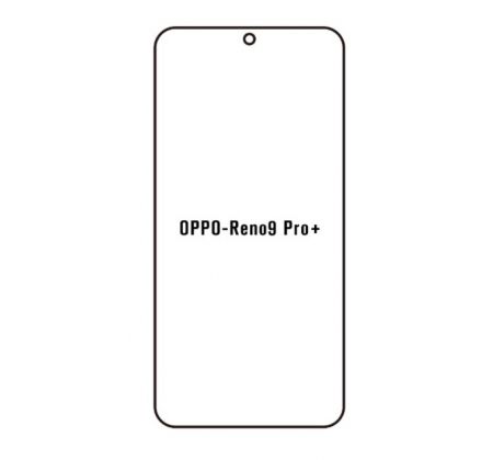 Hydrogel - ochranná fólia - OPPO Reno9 Pro+ (case friendly)  