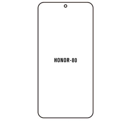 Hydrogel - ochranná fólia - Huawei Honor 80 (case friendly) 