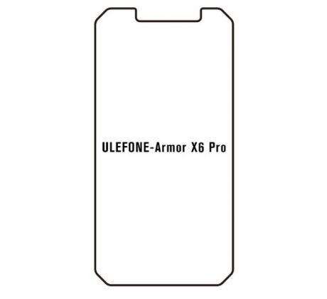 Hydrogel - ochranná fólia - Ulefone Armor X6 Pro (case friendly) 