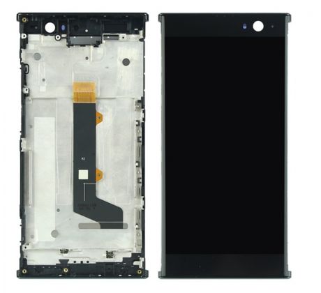 Displej + dotykové sklo - Sony Xperia XA2 s rámom