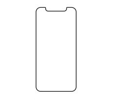Hydrogel - matná ochranná fólia - iPhone XS Max (case friendly)