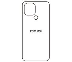 Hydrogel - matná zadná ochranná fólia - Xiaomi Poco C50