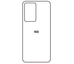 Hydrogel - matná zadná ochranná fólia - Xiaomi Redmi K60