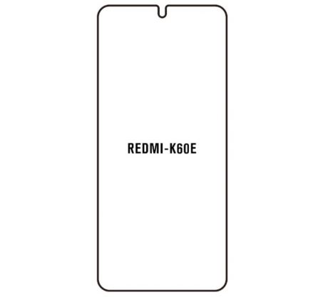 Hydrogel - ochranná fólia - Xiaomi Redmi K60E (case friendly)