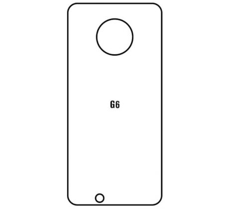 Hydrogel - zadná ochranná fólia - Motorola Moto G6