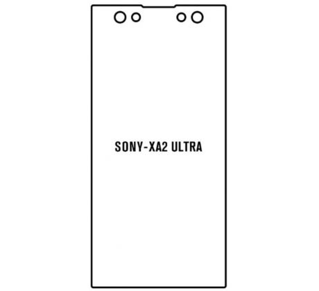 Hydrogel - ochranná fólia - Sony Xperia XA2 Ultra