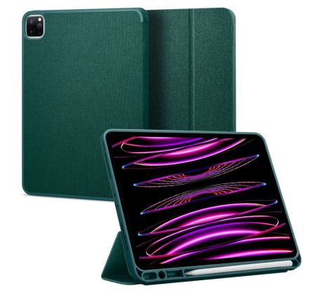 KRYT SPIGEN URBAN FIT iPad Pro 12.9 2021 / 2022 MIDNIGHT GREEN