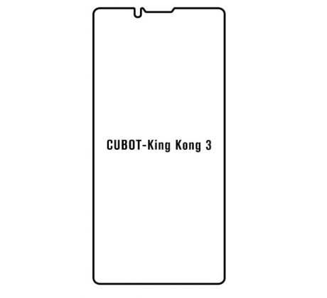 Hydrogel - ochranná fólia - Cubot King Kong 3