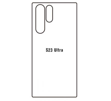 Hydrogel - matná zadná ochranná fólia - Samsung Galaxy S23 Ultra