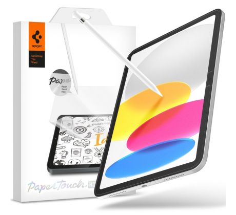 MATNÁ OCHRANNÁ FÓLIA SPIGEN PAPER TOUCH iPad 10.9 2022 MATTE CLEAR