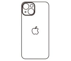 Hydrogel - zadná ochranná fólia - iPhone 14, typ výrezu 7