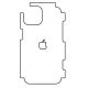 Hydrogel - zadná ochranná fólia - iPhone 14, typ výrezu 11