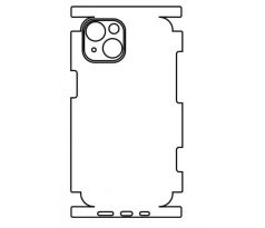 Hydrogel - zadná ochranná fólia - iPhone 14, typ výrezu 13