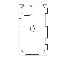 Hydrogel - zadná ochranná fólia - iPhone 14, typ výrezu 14