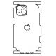 Hydrogel - zadná ochranná fólia - iPhone 14, typ výrezu 15