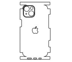 Hydrogel - matná zadná ochranná fólia - iPhone 14, typ výrezu 15