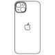 Hydrogel - zadná ochranná fólia - iPhone 14 Plus, typ výrezu 4